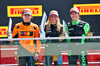 GP CANADA, The podium (L to R): Ella Lloyd (GBR) Rodin Motorsport, second; Doriane Pin (FRA) Prema Racing vincitore; Emma Felbermayr (AUT) Rodin Motorsport, third.

14.06.2025. FIA Formula Academy, Rd 4, Gara 1, Montreal, Canada, Saturday.

- www.xpbimages.com, EMail: requests@xpbimages.com Copyright: XPB Images