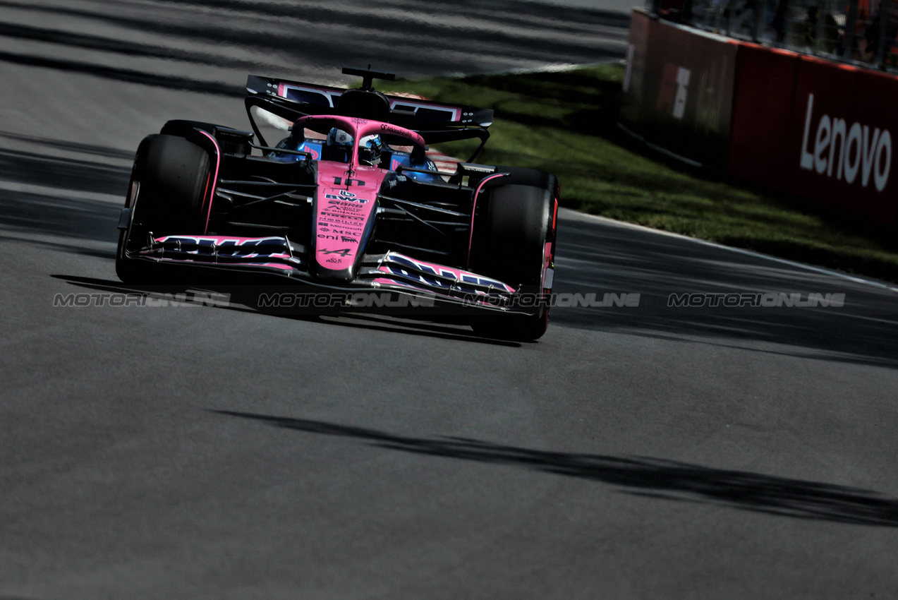 GP CANADA, Pierre Gasly (FRA) Alpine F1 Team A525.

13.06.2025. Formula 1 World Championship, Rd 10, Canadian Grand Prix, Montreal, Canada, Practice Day.

- www.xpbimages.com, EMail: requests@xpbimages.com © Copyright: Bearne / XPB Images