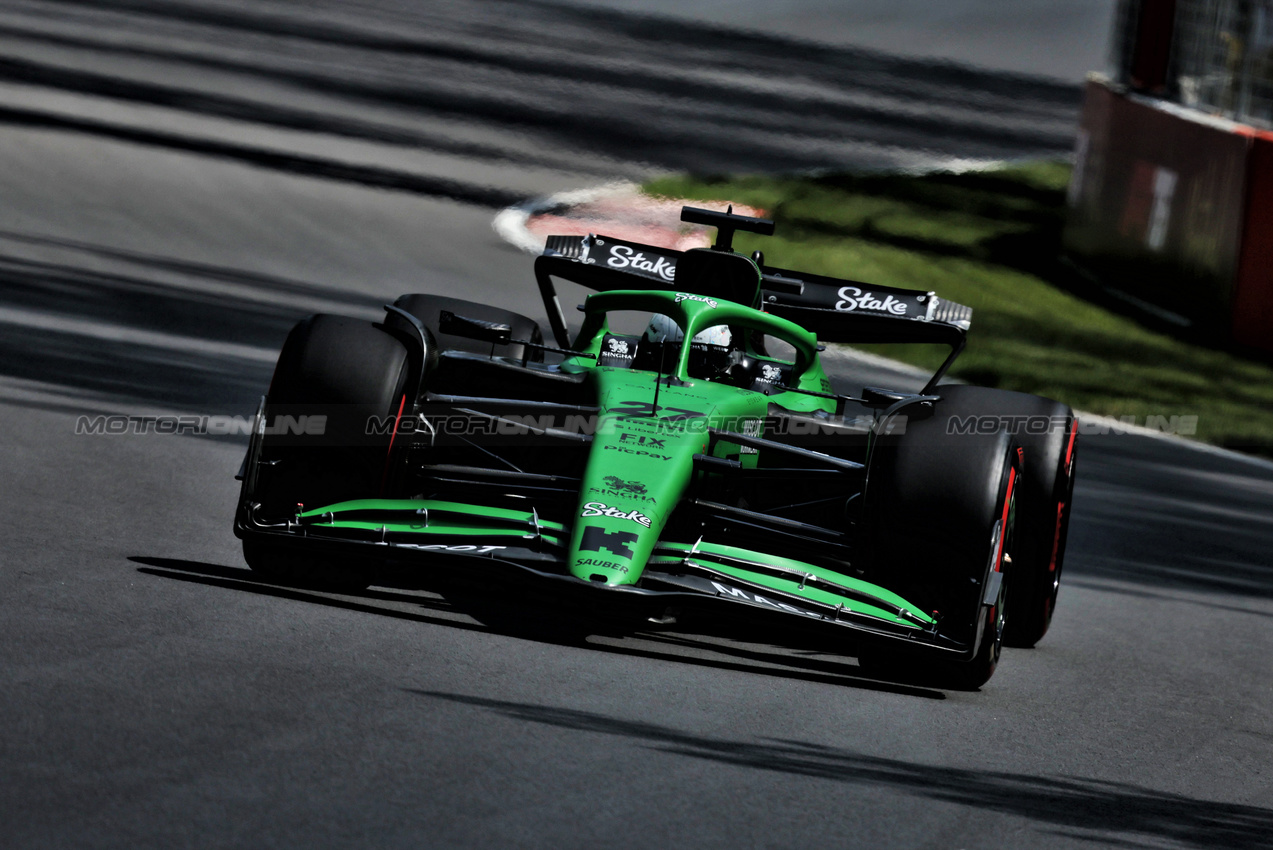 GP CANADA, Nico Hulkenberg (GER) Sauber C45.

13.06.2025. Formula 1 World Championship, Rd 10, Canadian Grand Prix, Montreal, Canada, Practice Day.

- www.xpbimages.com, EMail: requests@xpbimages.com © Copyright: Bearne / XPB Images