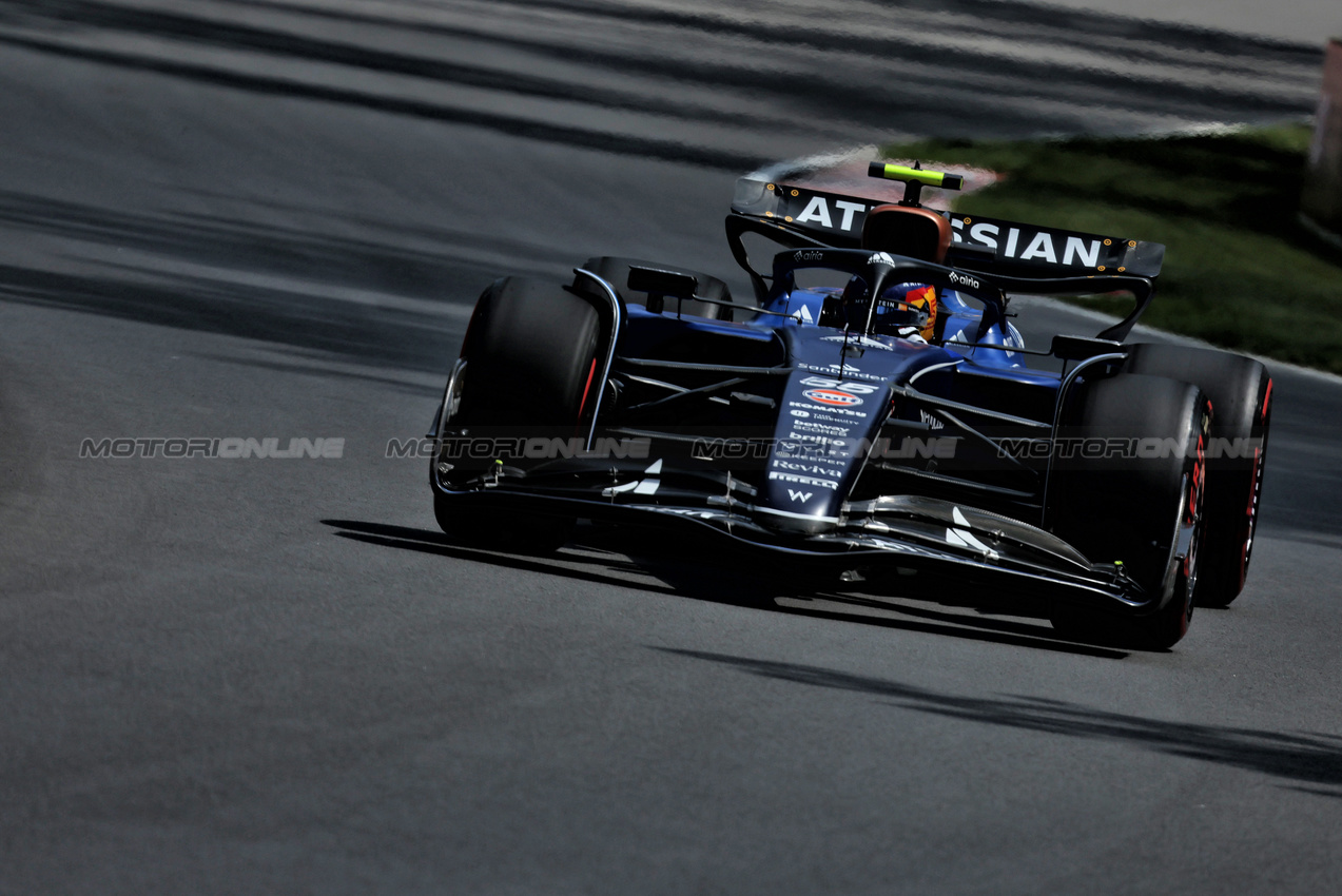 GP CANADA, Carlos Sainz (ESP) Atlassian Williams Racing FW47.

13.06.2025. Formula 1 World Championship, Rd 10, Canadian Grand Prix, Montreal, Canada, Practice Day.

- www.xpbimages.com, EMail: requests@xpbimages.com © Copyright: Bearne / XPB Images
