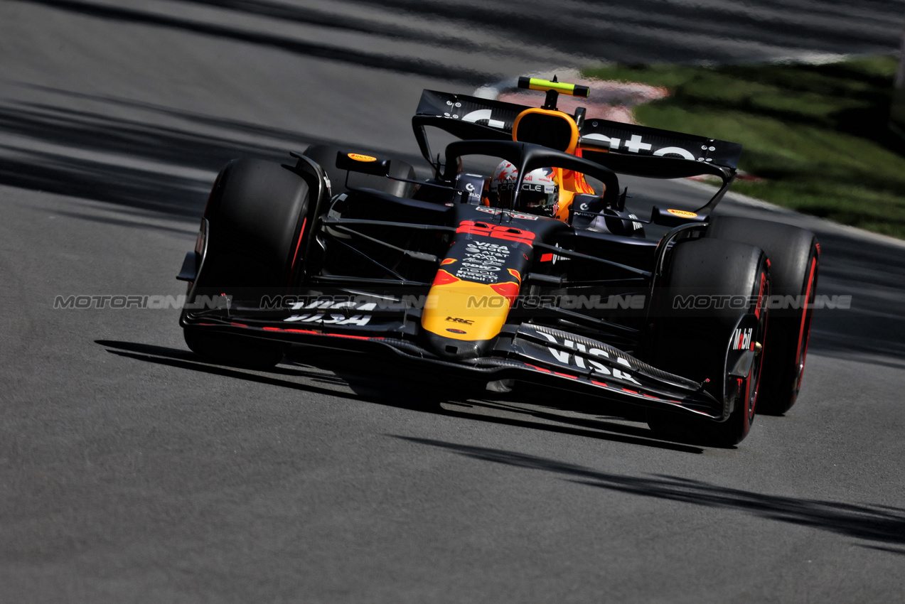 GP CANADA, Yuki Tsunoda (JPN) Red Bull Racing RB21.

13.06.2025. Formula 1 World Championship, Rd 10, Canadian Grand Prix, Montreal, Canada, Practice Day.

- www.xpbimages.com, EMail: requests@xpbimages.com © Copyright: Bearne / XPB Images