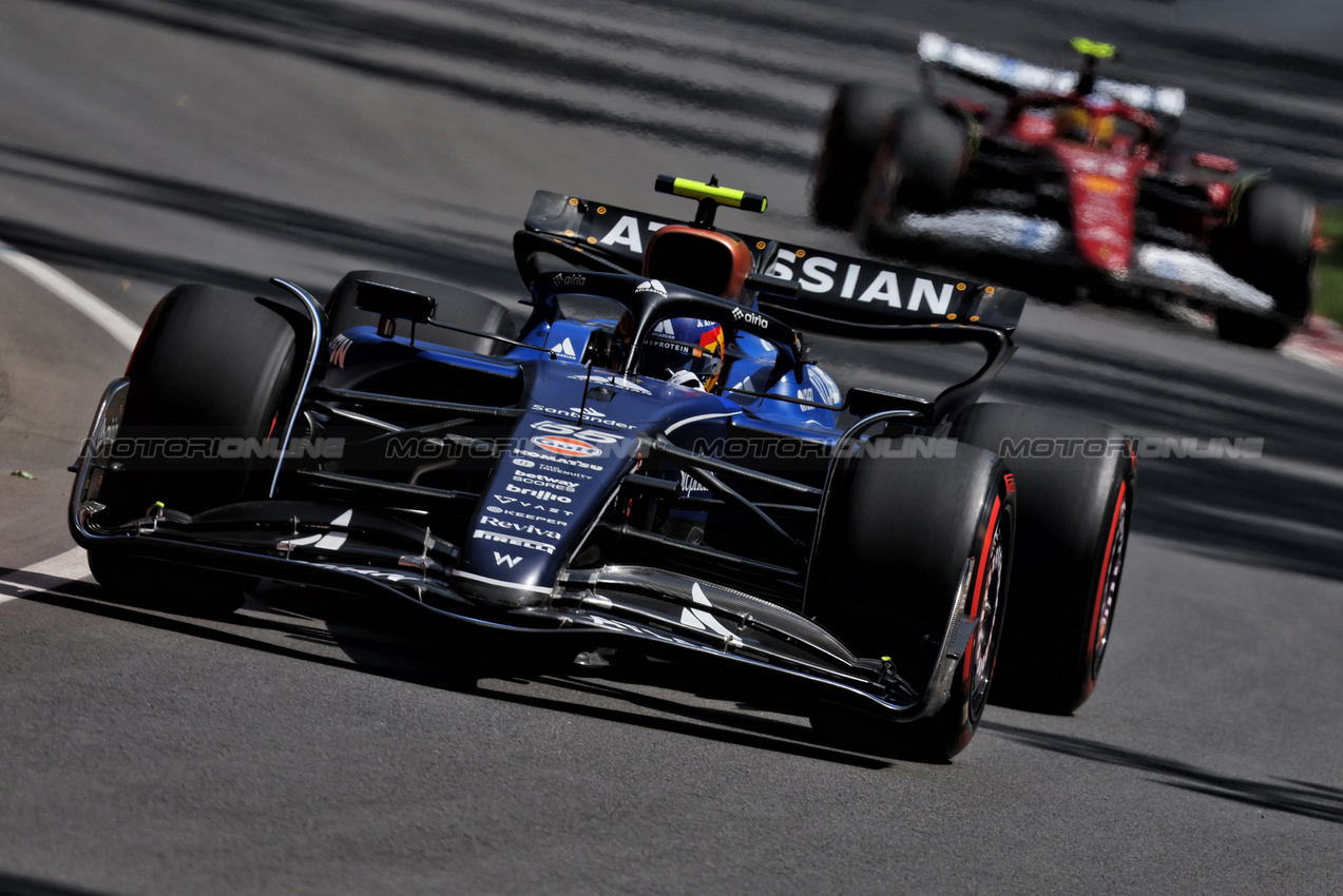 GP CANADA, Carlos Sainz (ESP) Atlassian Williams Racing FW47.

13.06.2025. Formula 1 World Championship, Rd 10, Canadian Grand Prix, Montreal, Canada, Practice Day.

- www.xpbimages.com, EMail: requests@xpbimages.com © Copyright: Bearne / XPB Images