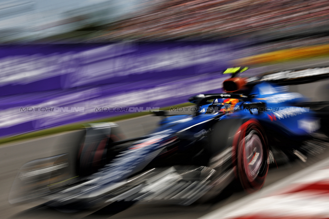 GP CANADA, Carlos Sainz (ESP) Atlassian Williams Racing FW47.

13.06.2025. Formula 1 World Championship, Rd 10, Canadian Grand Prix, Montreal, Canada, Practice Day.

- www.xpbimages.com, EMail: requests@xpbimages.com © Copyright: Charniaux / XPB Images