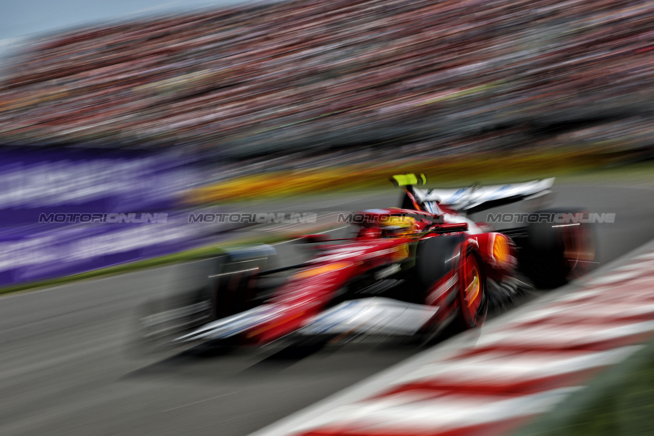 GP CANADA, Lewis Hamilton (GBR) Ferrari SF-25.

13.06.2025. Formula 1 World Championship, Rd 10, Canadian Grand Prix, Montreal, Canada, Practice Day.

- www.xpbimages.com, EMail: requests@xpbimages.com © Copyright: Charniaux / XPB Images