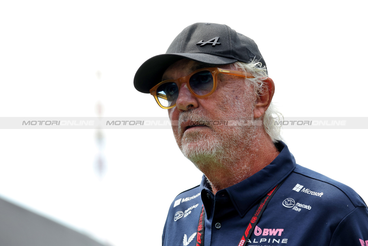 GP CANADA, Flavio Briatore (ITA) Alpine F1 Team Executive Advisor.

13.06.2025. Formula 1 World Championship, Rd 10, Canadian Grand Prix, Montreal, Canada, Practice Day.

 - www.xpbimages.com, EMail: requests@xpbimages.com © Copyright: Rew / XPB Images