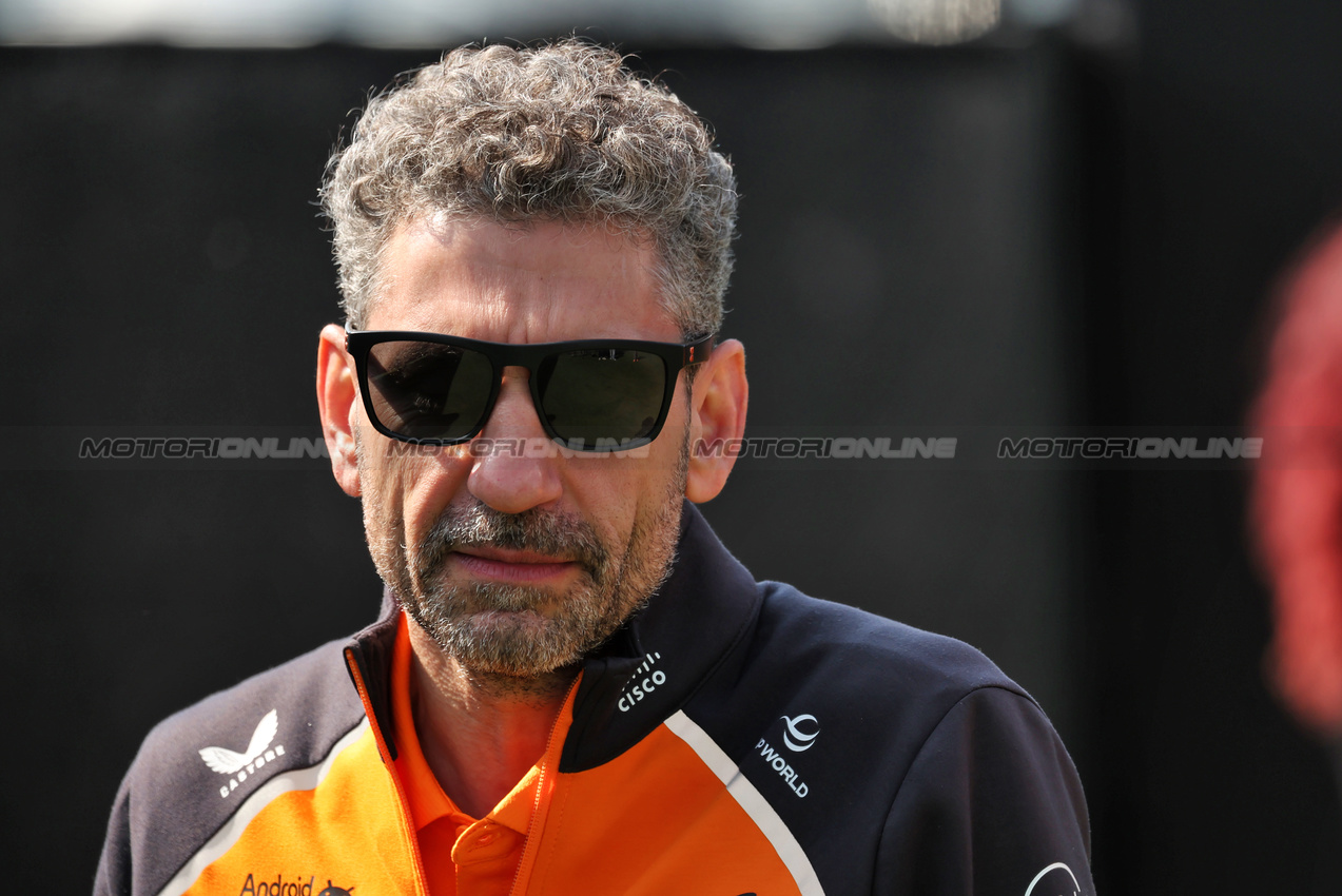 GP CANADA, Andrea Stella (ITA) McLaren Team Principal.

13.06.2025. Formula 1 World Championship, Rd 10, Canadian Grand Prix, Montreal, Canada, Practice Day.

 - www.xpbimages.com, EMail: requests@xpbimages.com © Copyright: Rew / XPB Images