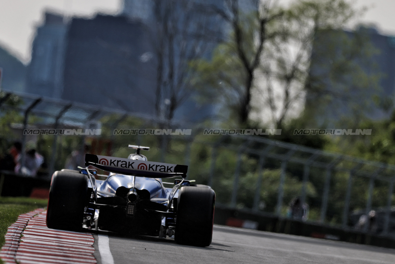GP CANADA, Alexander Albon (THA) Atlassian Williams Racing FW47.

13.06.2025. Formula 1 World Championship, Rd 10, Canadian Grand Prix, Montreal, Canada, Practice Day.

- www.xpbimages.com, EMail: requests@xpbimages.com © Copyright: Charniaux / XPB Images