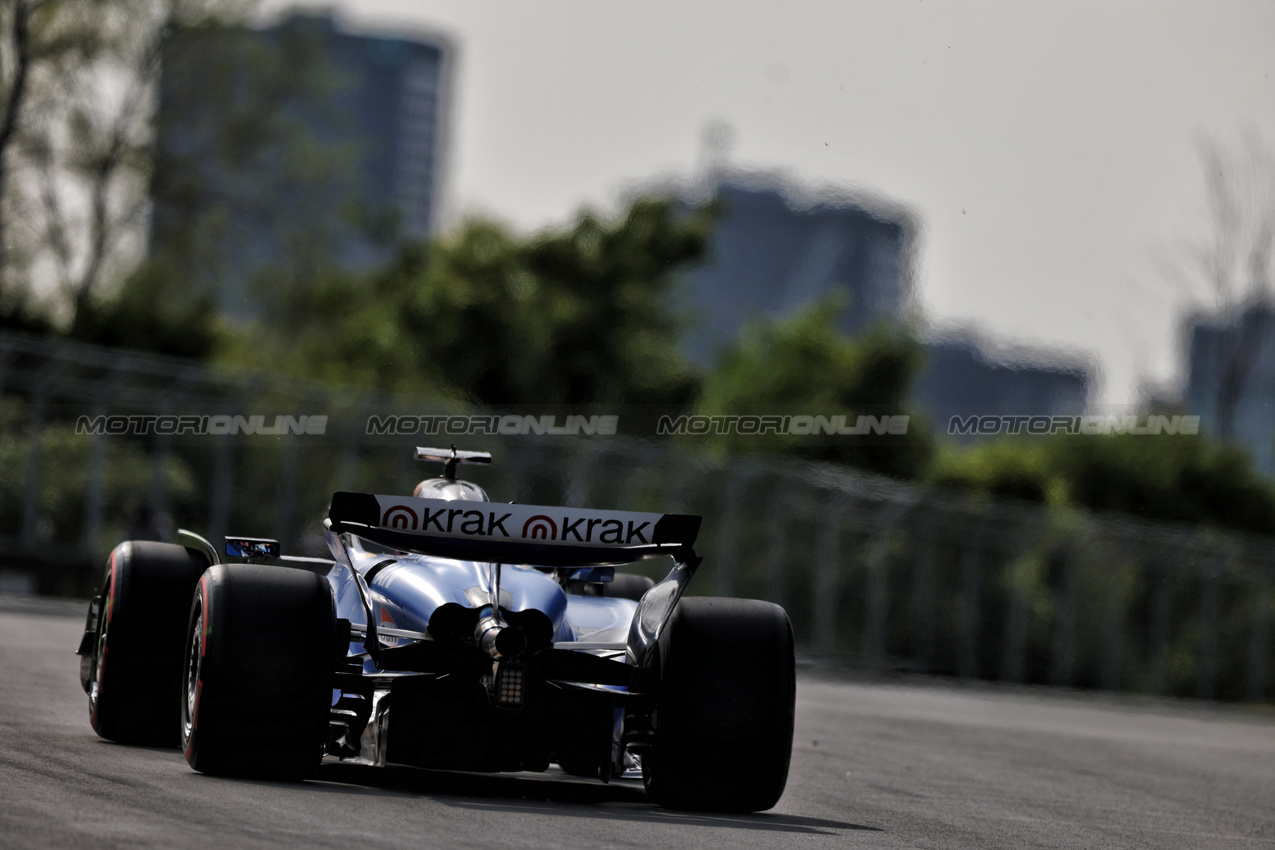 GP CANADA, Alexander Albon (THA) Atlassian Williams Racing FW47.

13.06.2025. Formula 1 World Championship, Rd 10, Canadian Grand Prix, Montreal, Canada, Practice Day.

- www.xpbimages.com, EMail: requests@xpbimages.com © Copyright: Charniaux / XPB Images