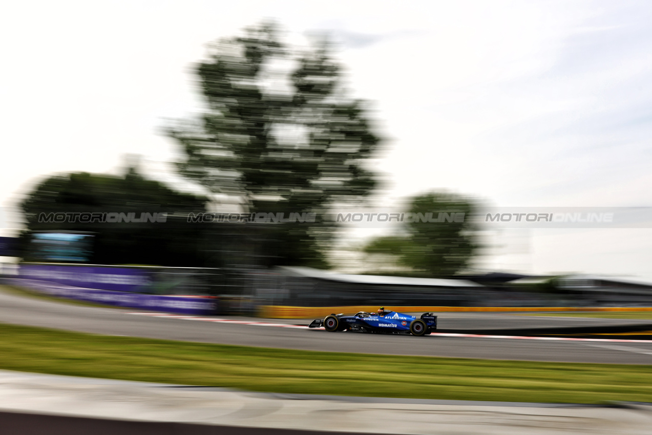 GP CANADA, Carlos Sainz (ESP) Atlassian Williams Racing FW47.

13.06.2025. Formula 1 World Championship, Rd 10, Canadian Grand Prix, Montreal, Canada, Practice Day.

- www.xpbimages.com, EMail: requests@xpbimages.com © Copyright: Charniaux / XPB Images