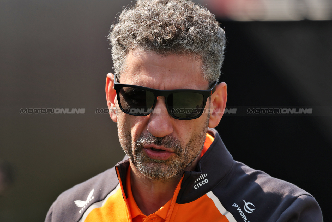 GP CANADA, Andrea Stella (ITA) McLaren Team Principal.

13.06.2025. Formula 1 World Championship, Rd 10, Canadian Grand Prix, Montreal, Canada, Practice Day.

 - www.xpbimages.com, EMail: requests@xpbimages.com © Copyright: Rew / XPB Images