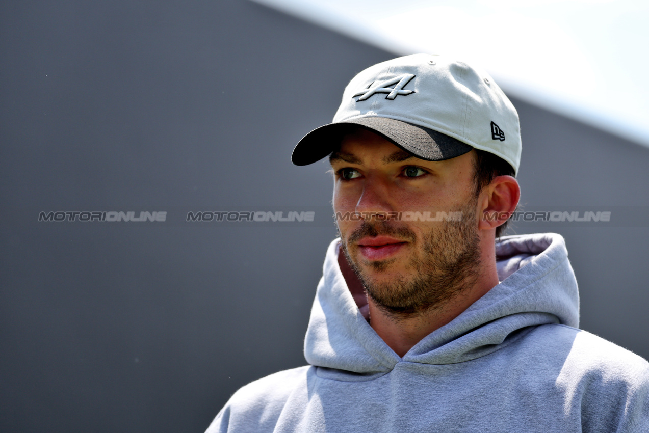 GP CANADA, Pierre Gasly (FRA) Alpine F1 Team.

13.06.2025. Formula 1 World Championship, Rd 10, Canadian Grand Prix, Montreal, Canada, Practice Day.

 - www.xpbimages.com, EMail: requests@xpbimages.com © Copyright: Rew / XPB Images