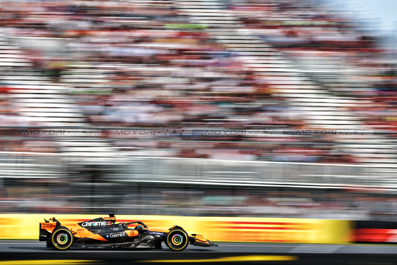 GP CANADA, Oscar Piastri (AUS) McLaren MCL39.

13.06.2025. Formula 1 World Championship, Rd 10, Canadian Grand Prix, Montreal, Canada, Practice Day.

- www.xpbimages.com, EMail: requests@xpbimages.com © Copyright: Bearne / XPB Images