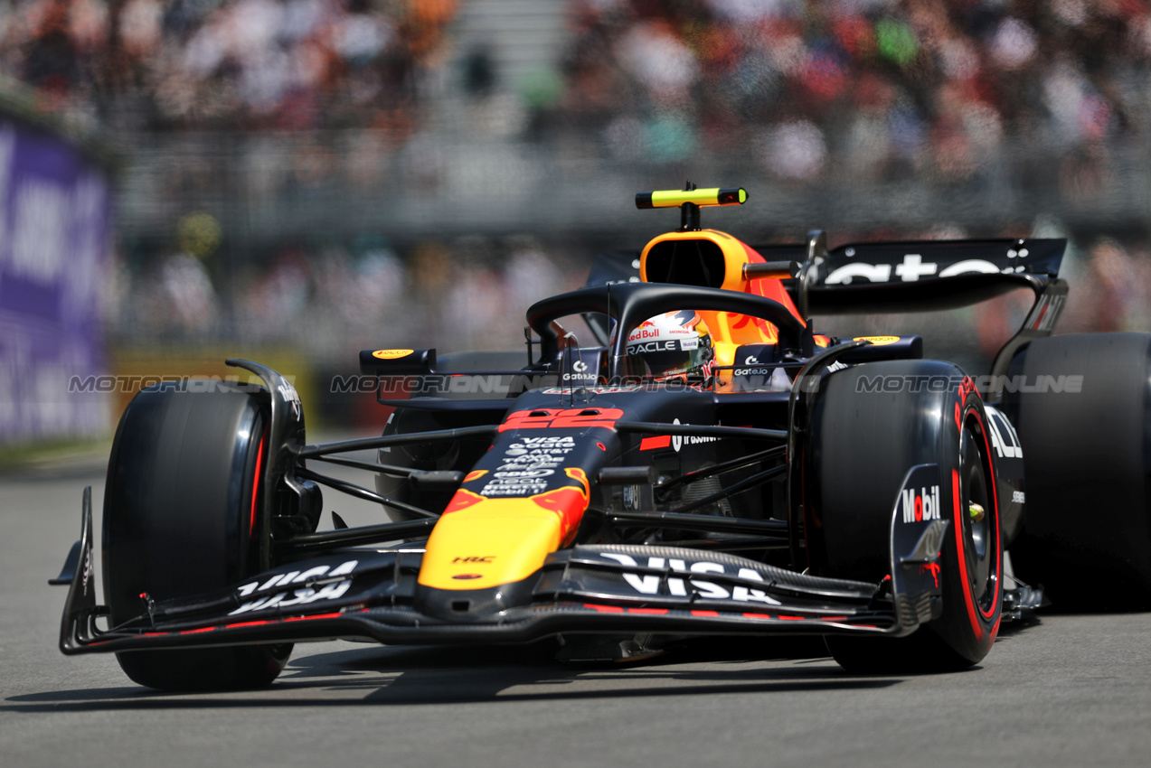 GP CANADA, Yuki Tsunoda (JPN) Red Bull Racing RB21.

13.06.2025. Formula 1 World Championship, Rd 10, Canadian Grand Prix, Montreal, Canada, Practice Day.

- www.xpbimages.com, EMail: requests@xpbimages.com © Copyright: Charniaux / XPB Images