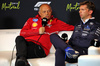 GP CANADA, (L to R): Frederic Vasseur (FRA) Ferrari Team Principal e James Vowles (GBR) Atlassian Williams Racing Team Principal in the FIA Press Conference.

13.06.2025. Formula 1 World Championship, Rd 10, Canadian Grand Prix, Montreal, Canada, Practice Day.

- www.xpbimages.com, EMail: requests@xpbimages.com © Copyright: Charniaux / XPB Images