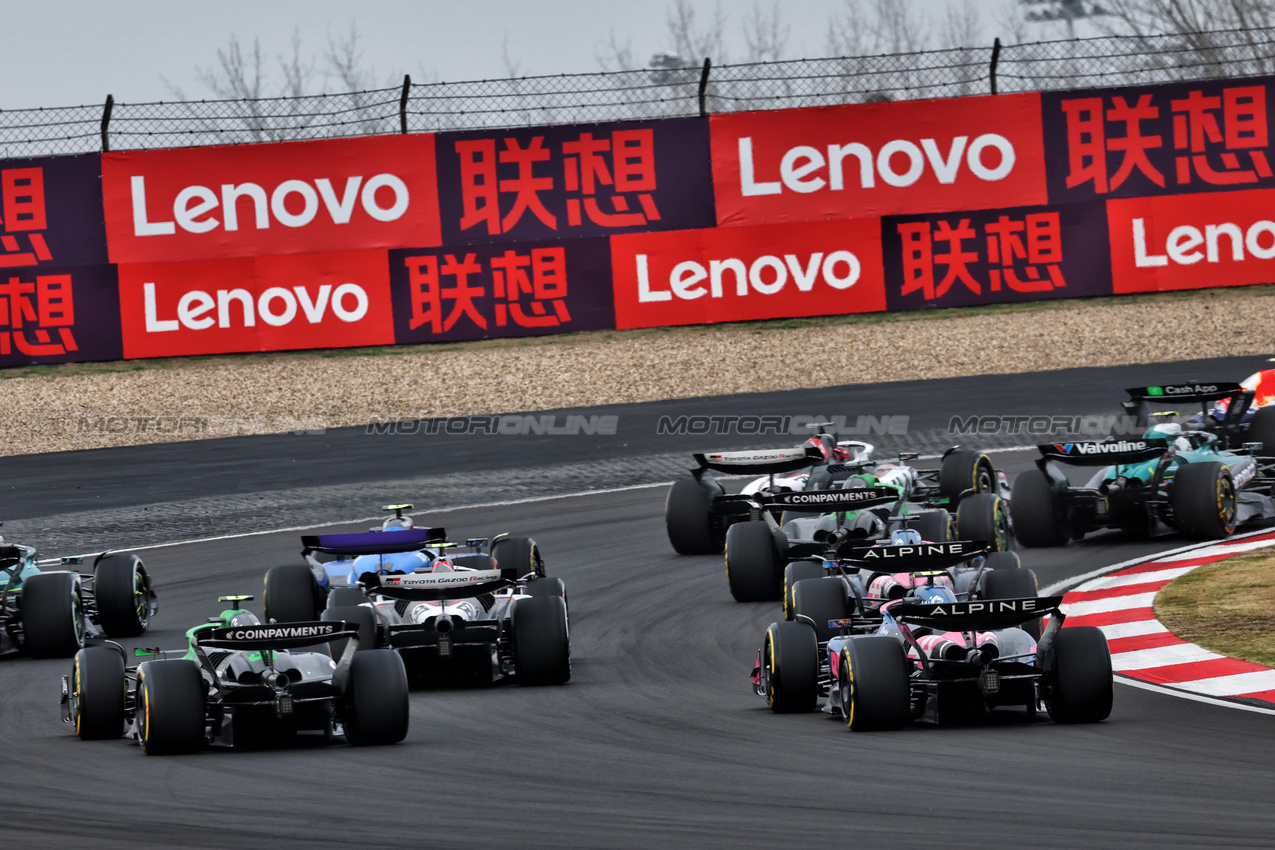 GP CINA, The partenza of the race.

23.03.2025. Formula 1 World Championship, Rd 2, Chinese Grand Prix, Shanghai, China, Gara Day.

- www.xpbimages.com, EMail: requests@xpbimages.com © Copyright: Batchelor / XPB Images
