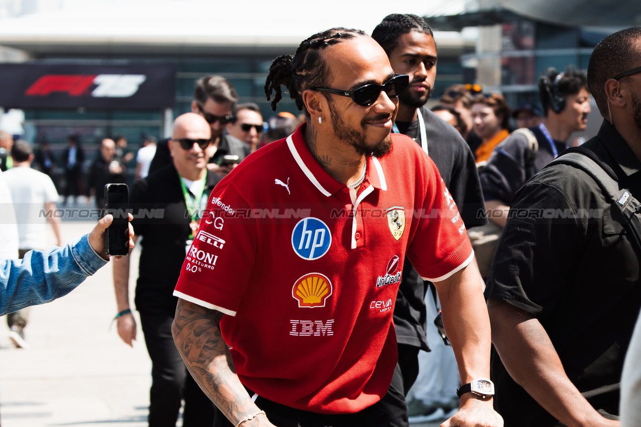 GP CINA, Lewis Hamilton (GBR) Ferrari.

23.03.2025. Formula 1 World Championship, Rd 2, Chinese Grand Prix, Shanghai, China, Gara Day.

- www.xpbimages.com, EMail: requests@xpbimages.com © Copyright: Bearne / XPB Images