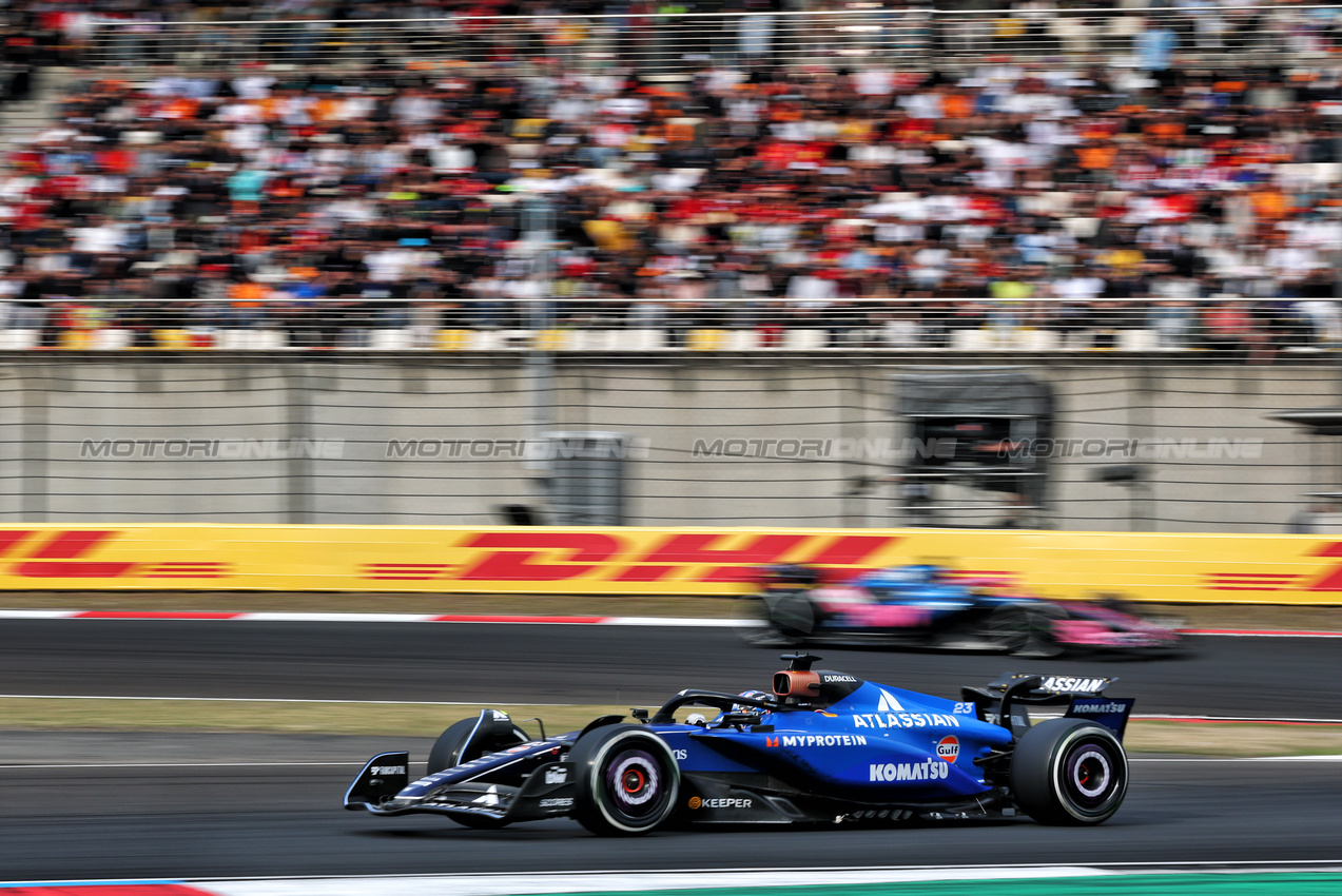GP CINA, Alexander Albon (THA) Atlassian Williams Racing FW47.

23.03.2025. Formula 1 World Championship, Rd 2, Chinese Grand Prix, Shanghai, China, Gara Day.

- www.xpbimages.com, EMail: requests@xpbimages.com © Copyright: Batchelor / XPB Images