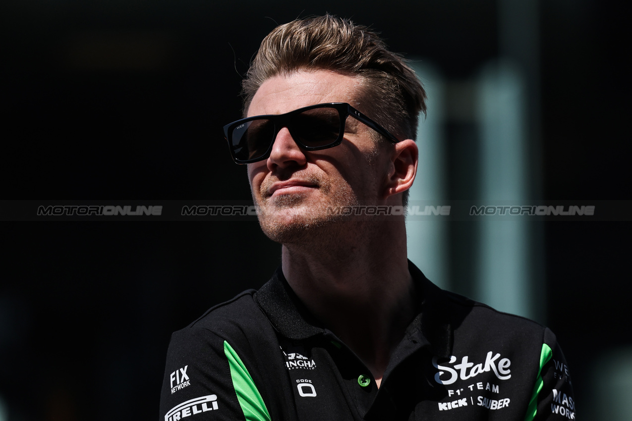GP CINA, Nico Hulkenberg (GER), Sauber F1 Team 
23.03.2025. Formula 1 World Championship, Rd 2, Chinese Grand Prix, Shanghai, China, Gara Day.
- www.xpbimages.com, EMail: requests@xpbimages.com © Copyright: Charniaux / XPB Images