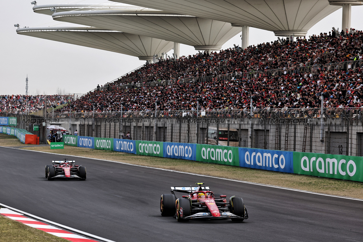 GP CINA, Lewis Hamilton (GBR) Ferrari SF-25.

23.03.2025. Formula 1 World Championship, Rd 2, Chinese Grand Prix, Shanghai, China, Gara Day.

- www.xpbimages.com, EMail: requests@xpbimages.com © Copyright: Moy / XPB Images