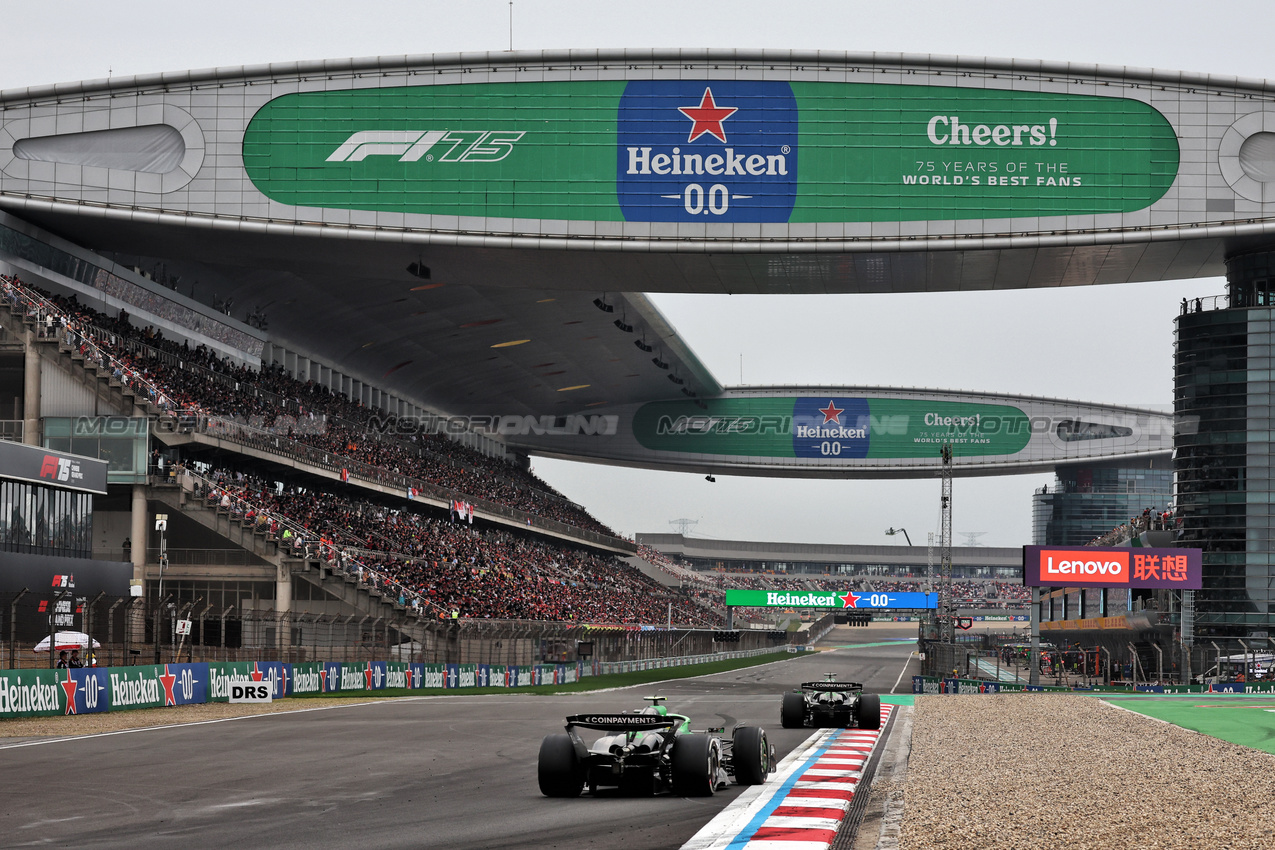 GP CINA, Gabriel Bortoleto (BRA) Sauber C45.

23.03.2025. Formula 1 World Championship, Rd 2, Chinese Grand Prix, Shanghai, China, Gara Day.

- www.xpbimages.com, EMail: requests@xpbimages.com © Copyright: Moy / XPB Images