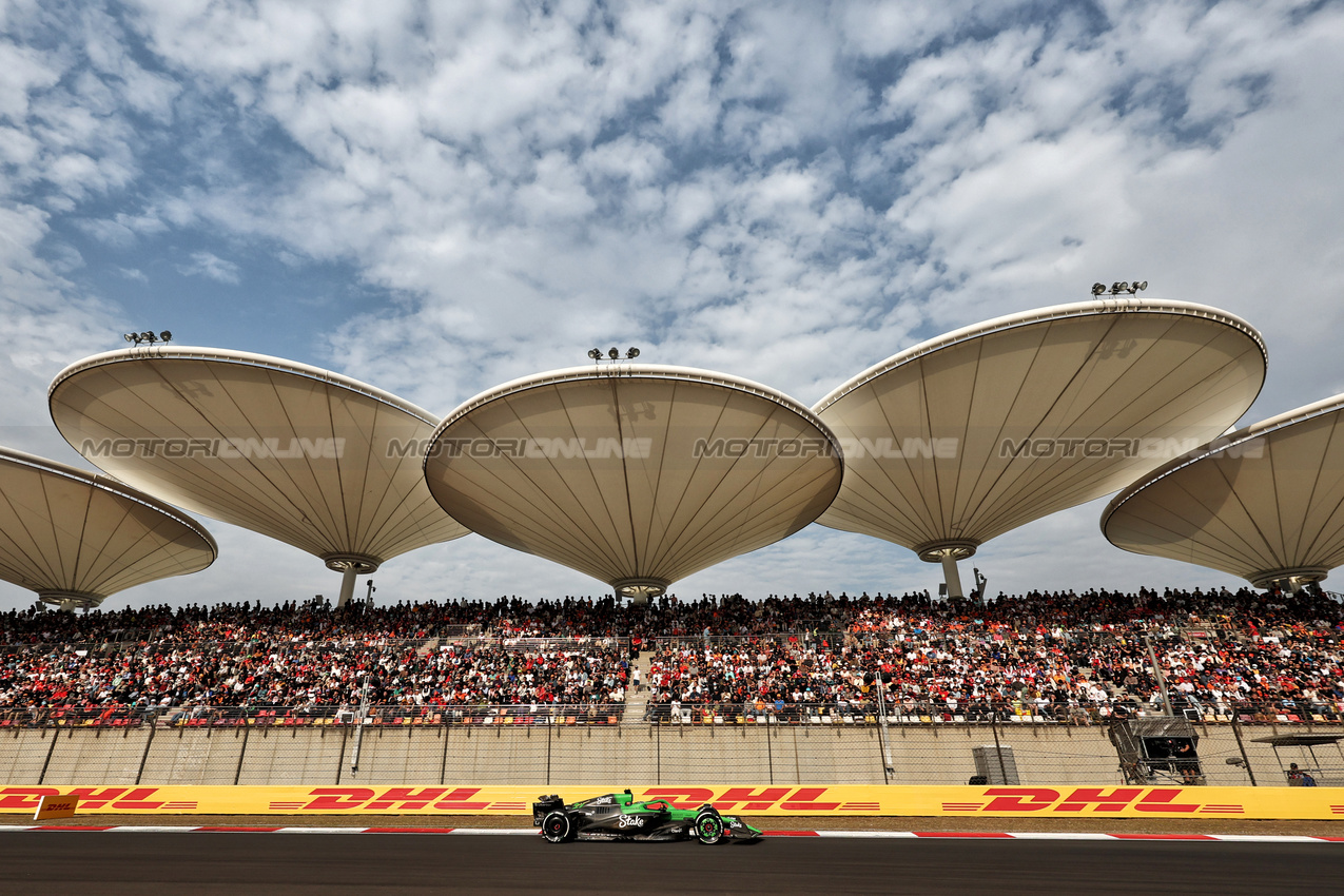 GP CINA, Nico Hulkenberg (GER) Sauber C45.

23.03.2025. Formula 1 World Championship, Rd 2, Chinese Grand Prix, Shanghai, China, Gara Day.

- www.xpbimages.com, EMail: requests@xpbimages.com © Copyright: Moy / XPB Images