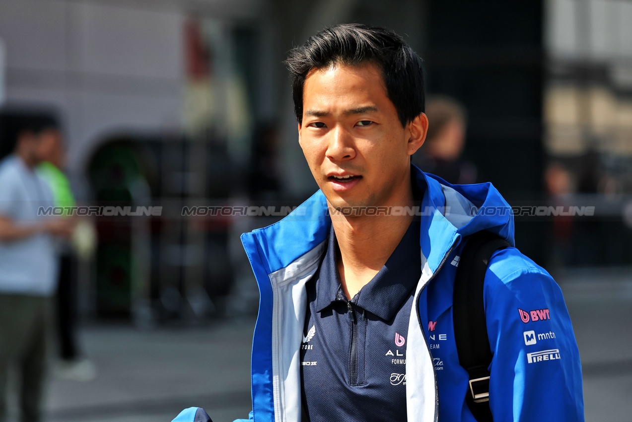 GP CINA, Ryo Hirakawa (JPN) Alpine F1 Team Reserve Driver.

23.03.2025. Formula 1 World Championship, Rd 2, Chinese Grand Prix, Shanghai, China, Gara Day.

- www.xpbimages.com, EMail: requests@xpbimages.com © Copyright: Moy / XPB Images