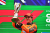 GP CINA, Gara winner Oscar Piastri (AUS) McLaren celebrates on the podium.

23.03.2025. Formula 1 World Championship, Rd 2, Chinese Grand Prix, Shanghai, China, Gara Day.

- www.xpbimages.com, EMail: requests@xpbimages.com © Copyright: Batchelor / XPB Images