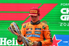 GP CINA, Gara winner Oscar Piastri (AUS) McLaren celebrates on the podium.

23.03.2025. Formula 1 World Championship, Rd 2, Chinese Grand Prix, Shanghai, China, Gara Day.

- www.xpbimages.com, EMail: requests@xpbimages.com © Copyright: Batchelor / XPB Images