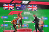 GP CINA, The podium (L to R): Lando Norris (GBR) McLaren, second; Oscar Piastri (AUS) McLaren, vincitore; George Russell (GBR) Mercedes AMG F1, third; Charlie Hooper (GBR) Mclaren Director of Car Operations e Engineering.

23.03.2025. Formula 1 World Championship, Rd 2, Chinese Grand Prix, Shanghai, China, Gara Day.

- www.xpbimages.com, EMail: requests@xpbimages.com © Copyright: Moy / XPB Images