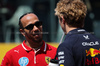GP CINA, Lewis Hamilton (GBR), Ferrari e Liam Lawson (NZL), Red Bull Racing 
23.03.2025. Formula 1 World Championship, Rd 2, Chinese Grand Prix, Shanghai, China, Gara Day.
- www.xpbimages.com, EMail: requests@xpbimages.com © Copyright: Charniaux / XPB Images