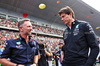 GP CINA, (L to R): Christian Horner (GBR) Red Bull Racing Team Principal with Toto Wolff (GER) Mercedes AMG F1 Shareholder e Executive Director on the grid.

23.03.2025. Formula 1 World Championship, Rd 2, Chinese Grand Prix, Shanghai, China, Gara Day.

- www.xpbimages.com, EMail: requests@xpbimages.com © Copyright: Batchelor / XPB Images