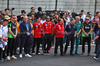 GP CINA, Stefano Domenicali (ITA) Formula One President e CEO with teams e drivers about to pay their respects to Eddie Jordan.

23.03.2025. Formula 1 World Championship, Rd 2, Chinese Grand Prix, Shanghai, China, Gara Day.

- www.xpbimages.com, EMail: requests@xpbimages.com © Copyright: Moy / XPB Images