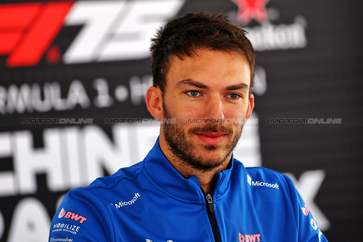 GP CINA, Pierre Gasly (FRA) Alpine F1 Team.

20.03.2025. Formula 1 World Championship, Rd 2, Chinese Grand Prix, Shanghai, China, Preparation Day.

- www.xpbimages.com, EMail: requests@xpbimages.com © Copyright: Moy / XPB Images