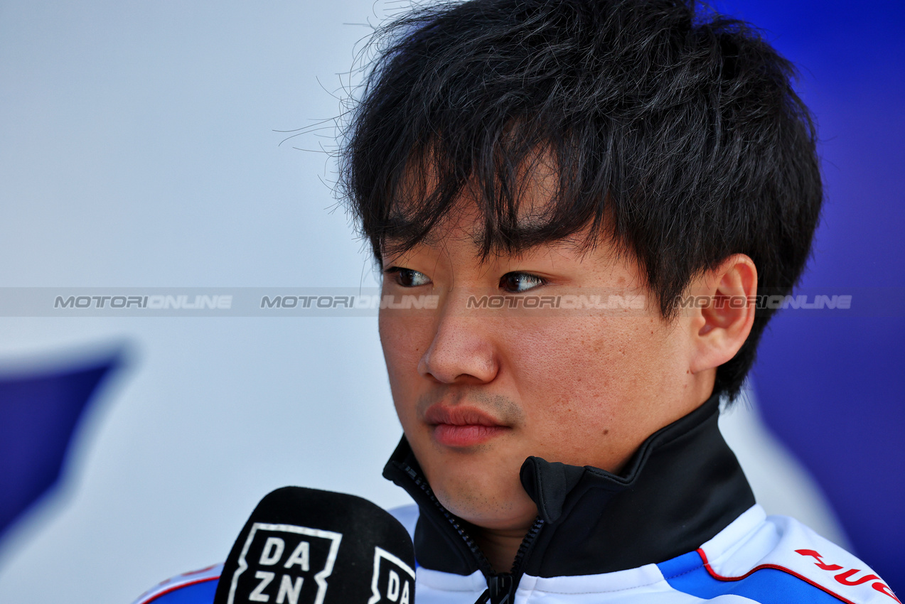 GP CINA, Yuki Tsunoda (JPN) Racing Bulls.

20.03.2025. Formula 1 World Championship, Rd 2, Chinese Grand Prix, Shanghai, China, Preparation Day.

- www.xpbimages.com, EMail: requests@xpbimages.com © Copyright: Batchelor / XPB Images