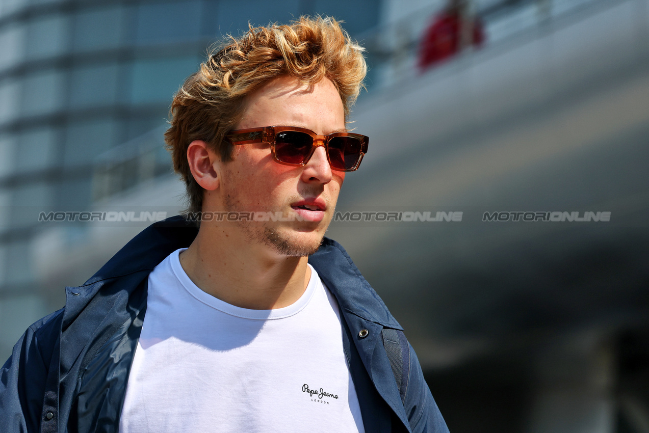 GP CINA, Liam Lawson (NZL) Red Bull Racing.

20.03.2025. Formula 1 World Championship, Rd 2, Chinese Grand Prix, Shanghai, China, Preparation Day.

- www.xpbimages.com, EMail: requests@xpbimages.com © Copyright: Batchelor / XPB Images