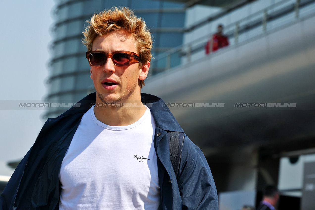 GP CINA, Liam Lawson (NZL) Red Bull Racing.

20.03.2025. Formula 1 World Championship, Rd 2, Chinese Grand Prix, Shanghai, China, Preparation Day.

- www.xpbimages.com, EMail: requests@xpbimages.com © Copyright: Batchelor / XPB Images