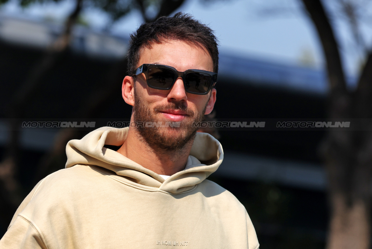 GP CINA, Pierre Gasly (FRA) Alpine F1 Team.

20.03.2025. Formula 1 World Championship, Rd 2, Chinese Grand Prix, Shanghai, China, Preparation Day.

- www.xpbimages.com, EMail: requests@xpbimages.com © Copyright: Bearne / XPB Images