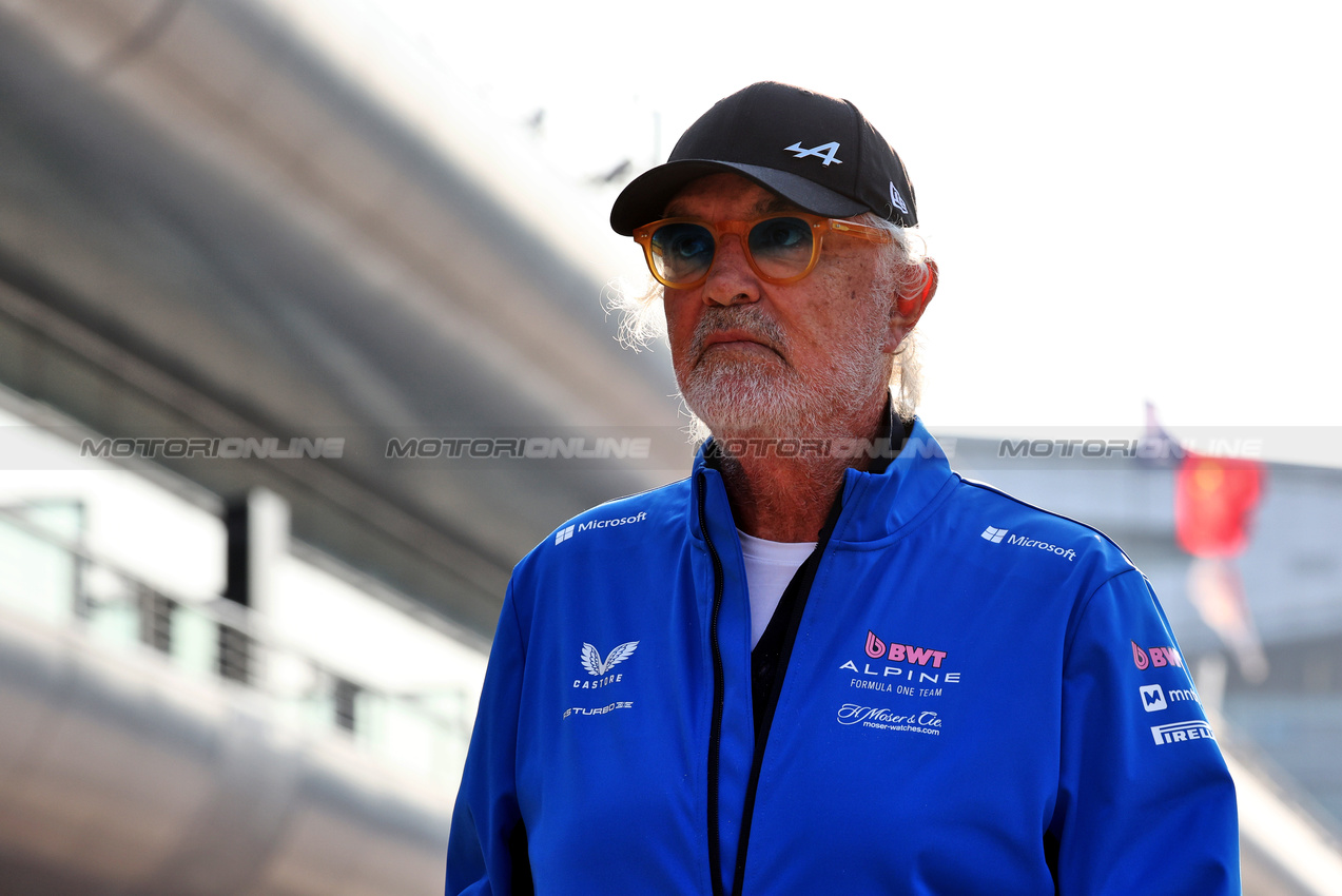 GP CINA, Flavio Briatore (ITA) Alpine F1 Team Executive Advisor.

20.03.2025. Formula 1 World Championship, Rd 2, Chinese Grand Prix, Shanghai, China, Preparation Day.

- www.xpbimages.com, EMail: requests@xpbimages.com © Copyright: Moy / XPB Images