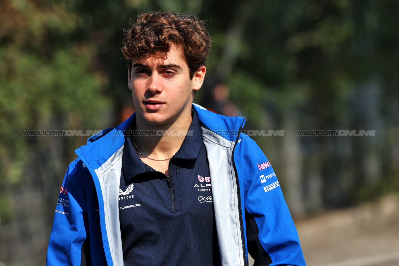 GP CINA, Franco Colapinto (ARG) Alpine F1 Team Reserve Driver.

20.03.2025. Formula 1 World Championship, Rd 2, Chinese Grand Prix, Shanghai, China, Preparation Day.

- www.xpbimages.com, EMail: requests@xpbimages.com © Copyright: Moy / XPB Images
