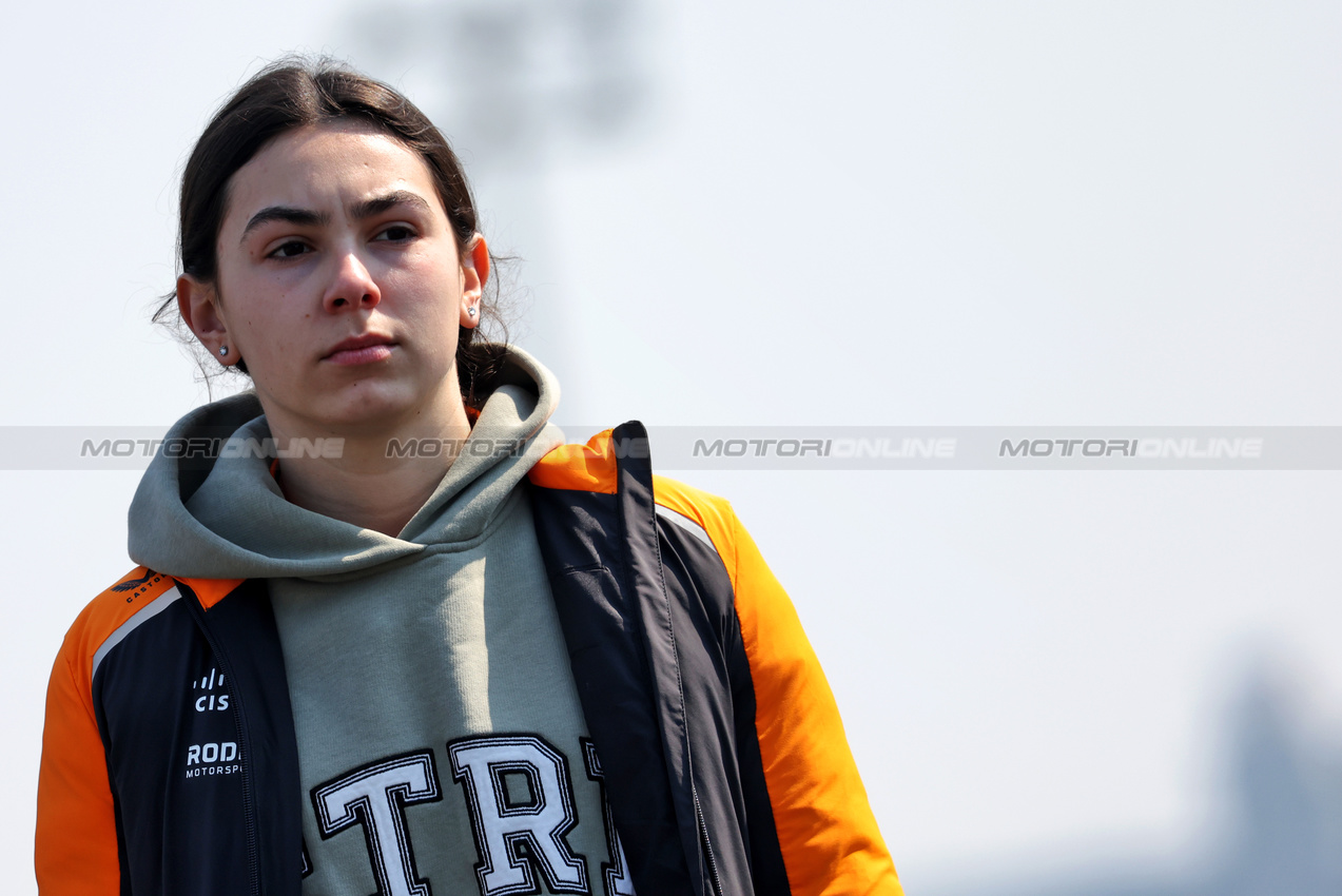 GP CINA, Ella Lloyd (GBR) Rodin Motorsport walks the circuit.

20.03.2025. FIA Formula Academy, Rd 1, Shanghai, China, Giovedi'.

- www.xpbimages.com, EMail: requests@xpbimages.com Copyright: XPB Images