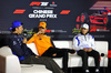 GP CINA, (L to R): Alexander Albon (THA) Atlassian Williams Racing; Lando Norris (GBR) McLaren; e Isack Hadjar (FRA) Racing Bulls, in the FIA Press Conference.

20.03.2025. Formula 1 World Championship, Rd 2, Chinese Grand Prix, Shanghai, China, Preparation Day.

- www.xpbimages.com, EMail: requests@xpbimages.com © Copyright: Moy / XPB Images