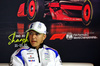 GP CINA, Isack Hadjar (FRA) Racing Bulls in the FIA Press Conference.

20.03.2025. Formula 1 World Championship, Rd 2, Chinese Grand Prix, Shanghai, China, Preparation Day.

- www.xpbimages.com, EMail: requests@xpbimages.com © Copyright: Moy / XPB Images