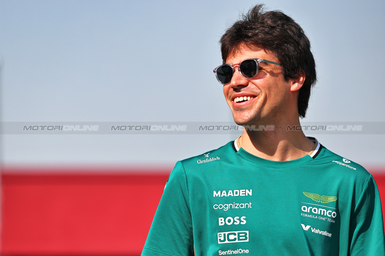 GP CINA, Lance Stroll (CDN) Aston Martin F1 Team.

22.03.2025. Formula 1 World Championship, Rd 2, Chinese Grand Prix, Shanghai, China, Sprint e Qualifiche Day.

- www.xpbimages.com, EMail: requests@xpbimages.com © Copyright: Batchelor / XPB Images