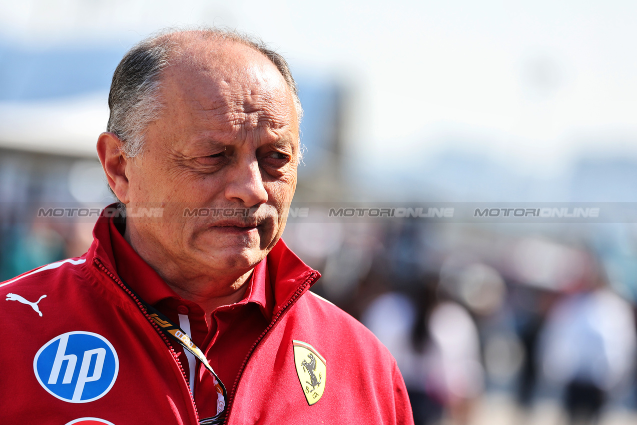 GP CINA, Frederic Vasseur (FRA) Ferrari Team Principal.

22.03.2025. Formula 1 World Championship, Rd 2, Chinese Grand Prix, Shanghai, China, Sprint e Qualifiche Day.

- www.xpbimages.com, EMail: requests@xpbimages.com © Copyright: Moy / XPB Images