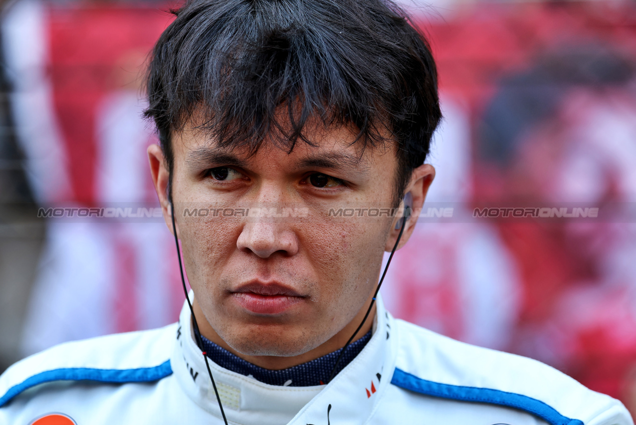 GP CINA, Alexander Albon (THA) Atlassian Williams Racing on the grid.

22.03.2025. Formula 1 World Championship, Rd 2, Chinese Grand Prix, Shanghai, China, Sprint e Qualifiche Day.

- www.xpbimages.com, EMail: requests@xpbimages.com © Copyright: Moy / XPB Images