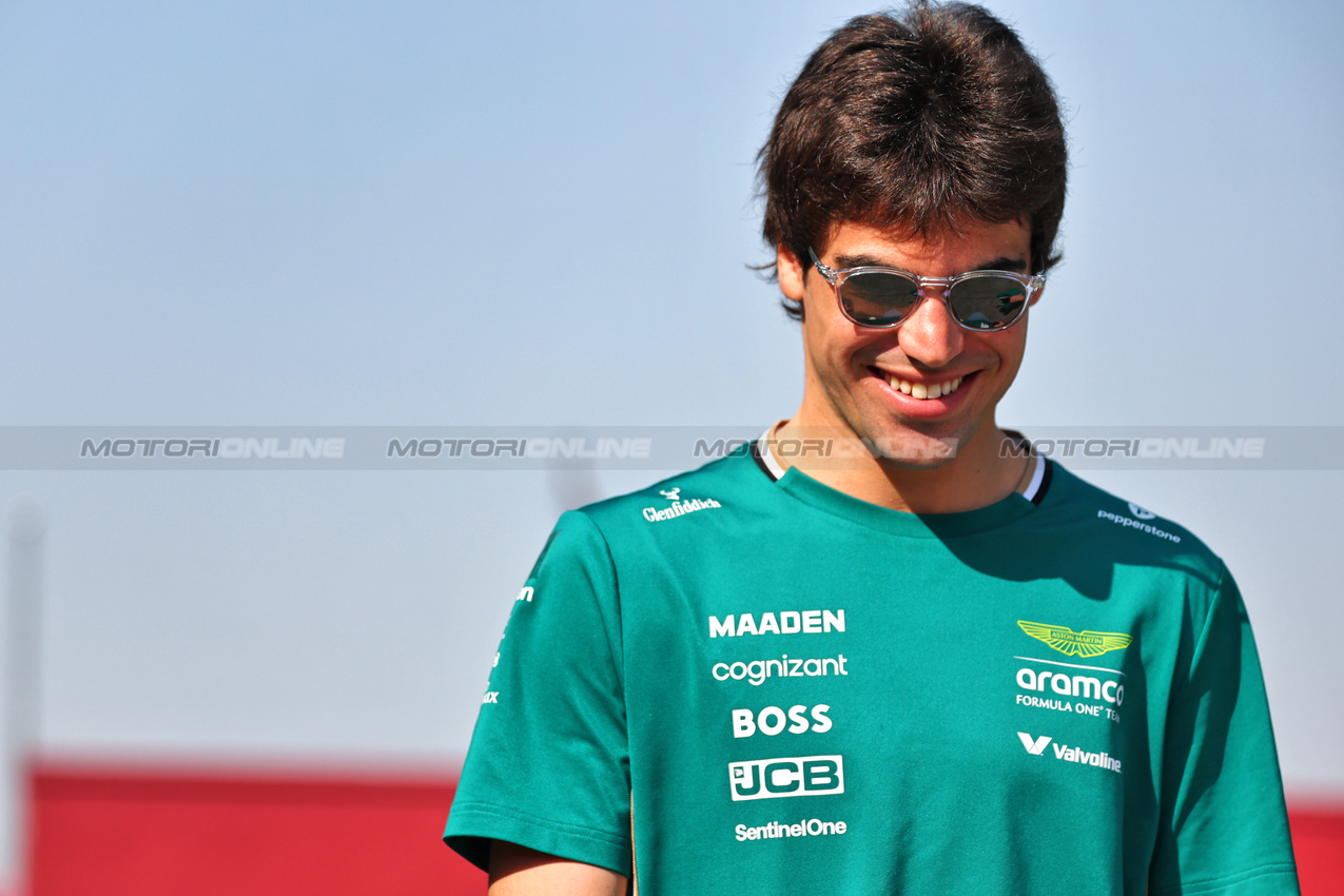 GP CINA, Lance Stroll (CDN) Aston Martin F1 Team.

22.03.2025. Formula 1 World Championship, Rd 2, Chinese Grand Prix, Shanghai, China, Sprint e Qualifiche Day.

- www.xpbimages.com, EMail: requests@xpbimages.com © Copyright: Batchelor / XPB Images