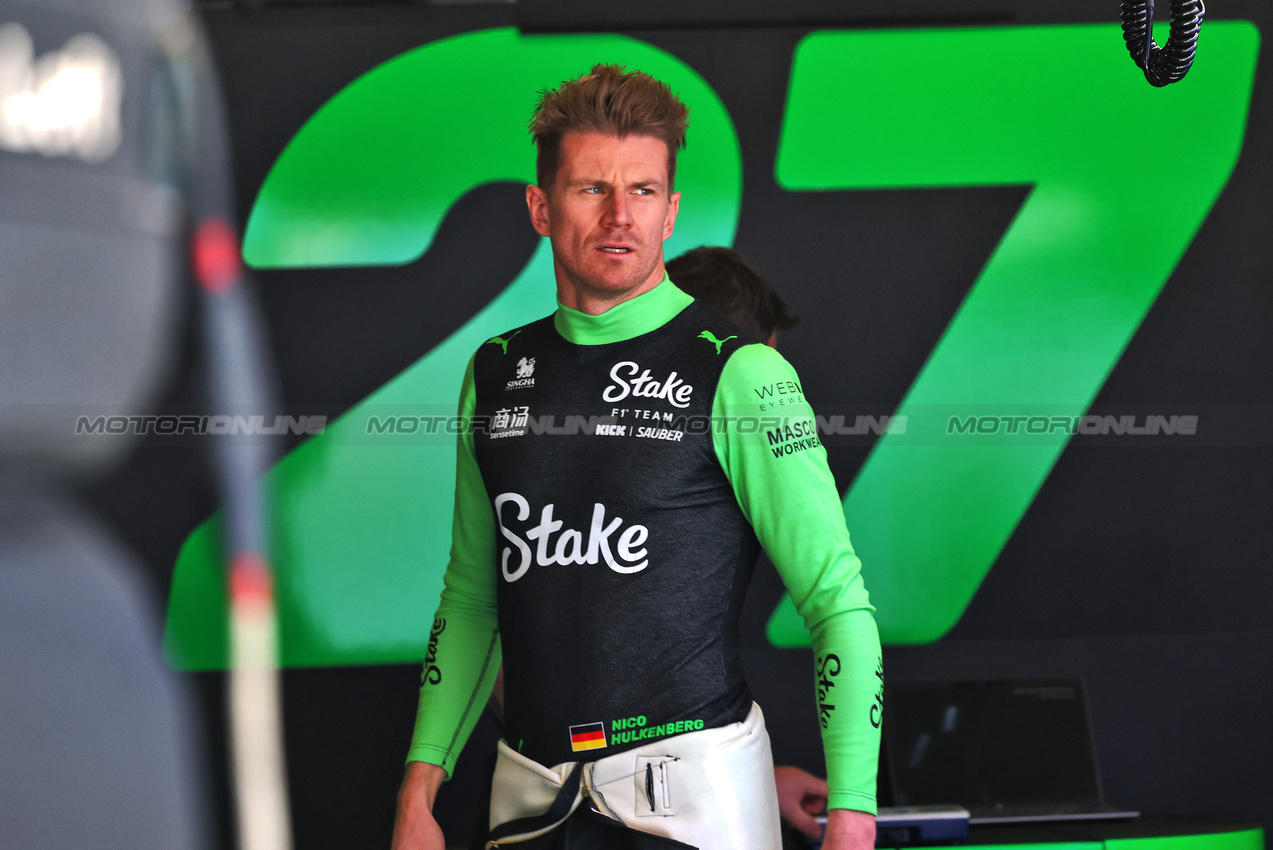 GP CINA, Nico Hulkenberg (GER) Sauber.

22.03.2025. Formula 1 World Championship, Rd 2, Chinese Grand Prix, Shanghai, China, Sprint e Qualifiche Day.

- www.xpbimages.com, EMail: requests@xpbimages.com © Copyright: Batchelor / XPB Images