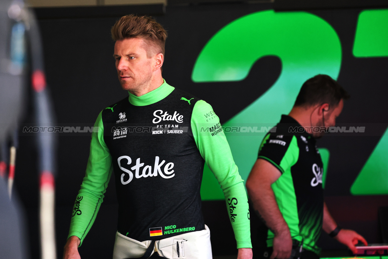 GP CINA, Nico Hulkenberg (GER) Sauber.

22.03.2025. Formula 1 World Championship, Rd 2, Chinese Grand Prix, Shanghai, China, Sprint e Qualifiche Day.

- www.xpbimages.com, EMail: requests@xpbimages.com © Copyright: Batchelor / XPB Images