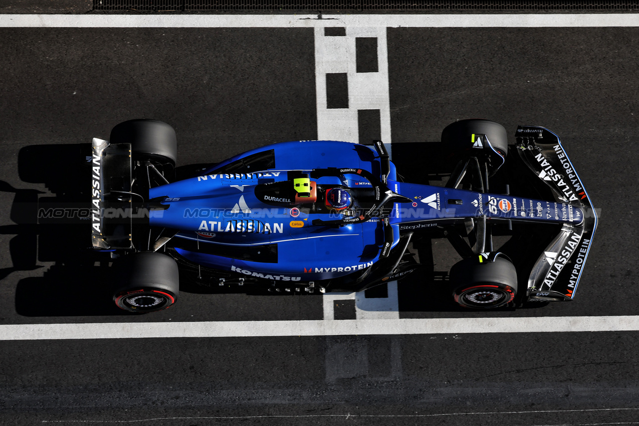 GP CINA, Carlos Sainz (ESP) Atlassian Williams Racing FW46.

22.03.2025. Formula 1 World Championship, Rd 2, Chinese Grand Prix, Shanghai, China, Sprint e Qualifiche Day.

- www.xpbimages.com, EMail: requests@xpbimages.com © Copyright: Moy / XPB Images