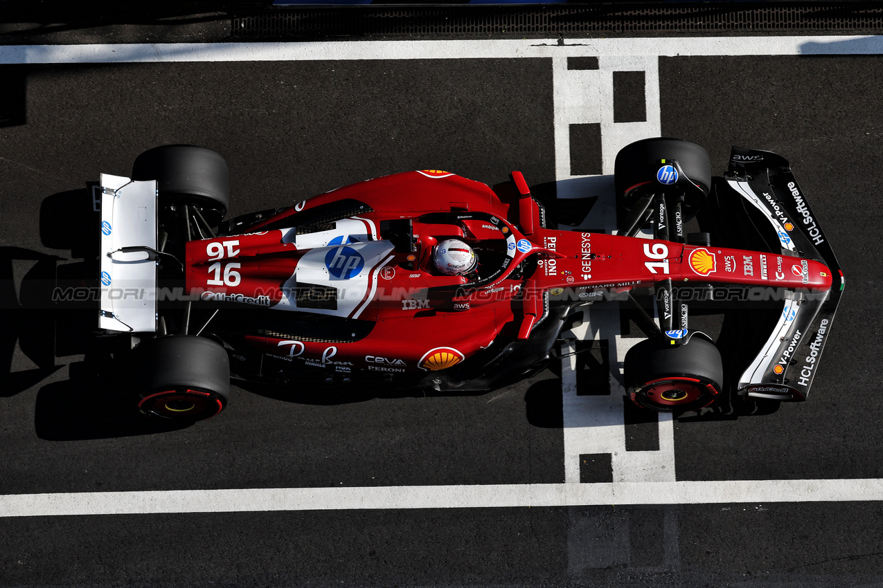 GP CINA, Charles Leclerc (MON) Ferrari SF-25.

22.03.2025. Formula 1 World Championship, Rd 2, Chinese Grand Prix, Shanghai, China, Sprint e Qualifiche Day.

- www.xpbimages.com, EMail: requests@xpbimages.com © Copyright: Moy / XPB Images